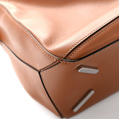 Medium Calfskin Handbag - Tan