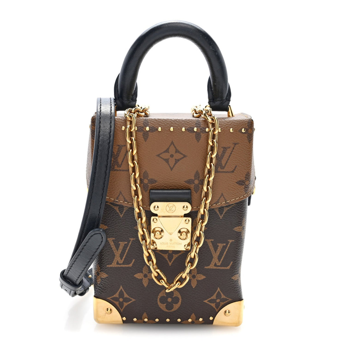 Reverse Monogram Camera Box Nm Handbag