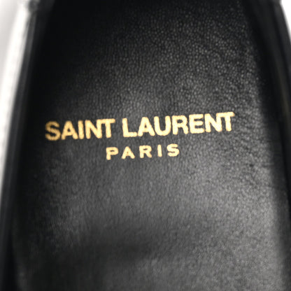 Saint Laurent Calfskin Men's Le Loafer 15 Moccasins 40 Black