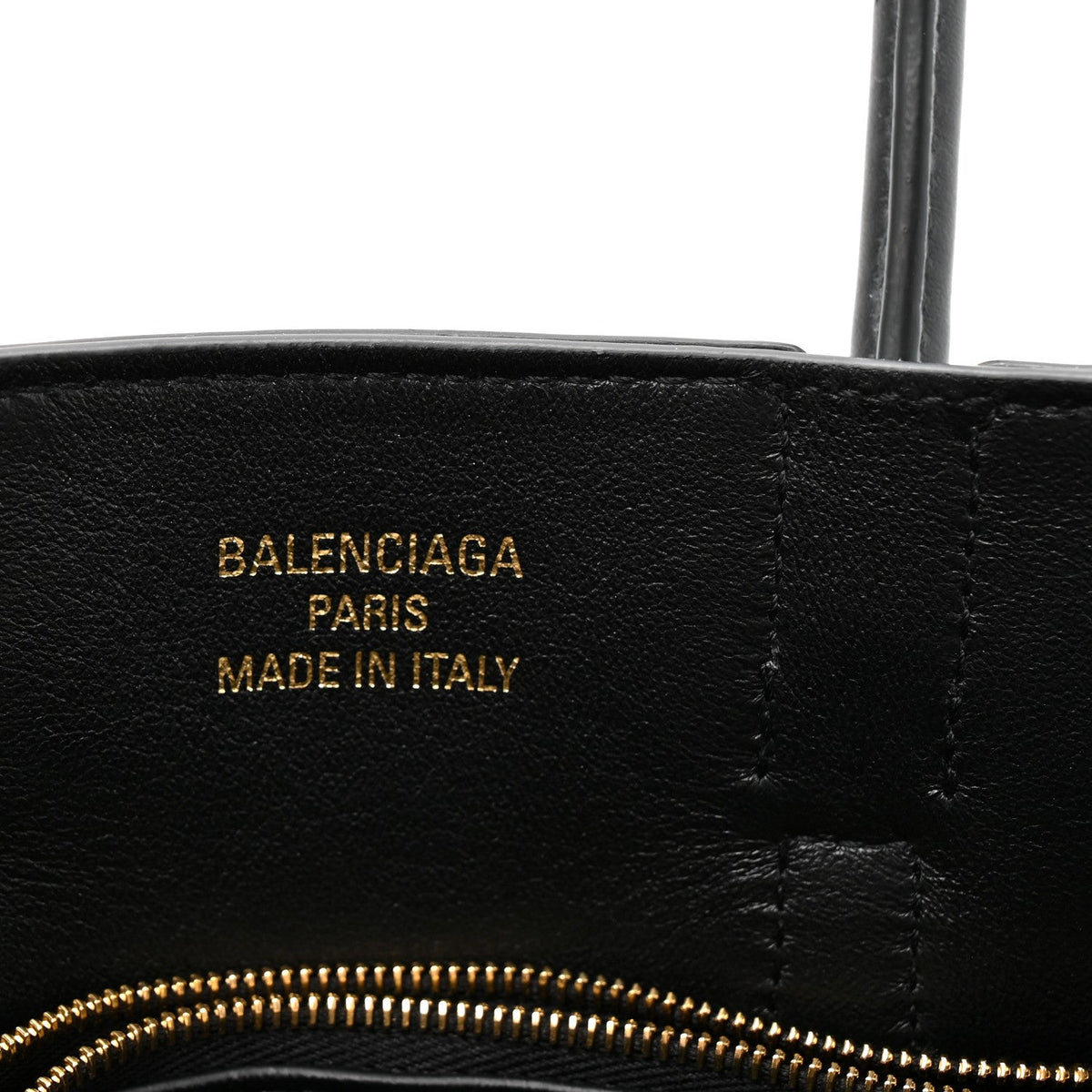 Mini Calfskin Handbag - Black
