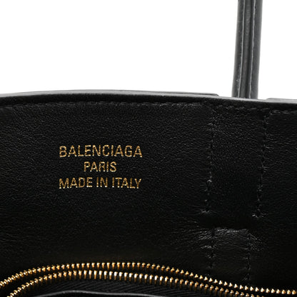 Mini Calfskin Handbag - Black