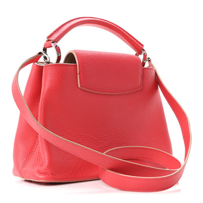 Taurillon Capucines Bb Fuchsia Handbag