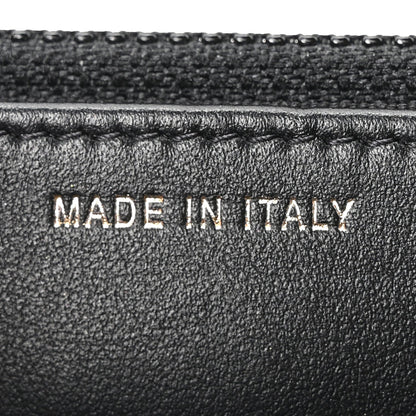 Maxi Quilted Calfskin Wallet Bag - Black
