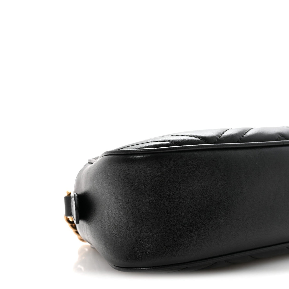 Small Calfskin Shoulder Bag - Black