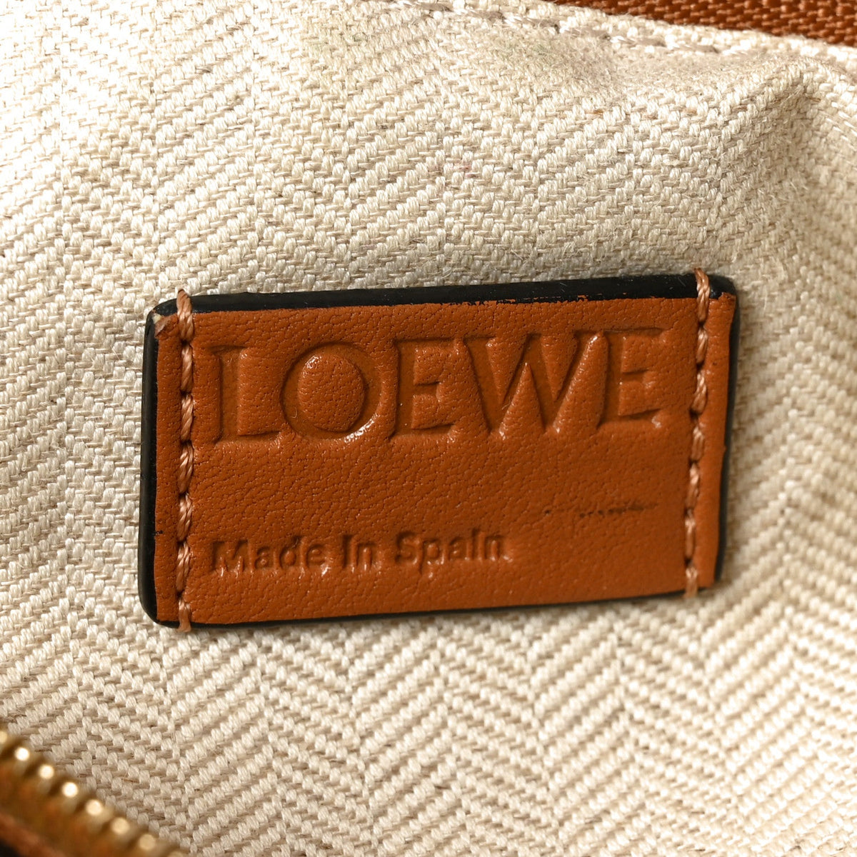 Medium Calfskin Handbag - Tan