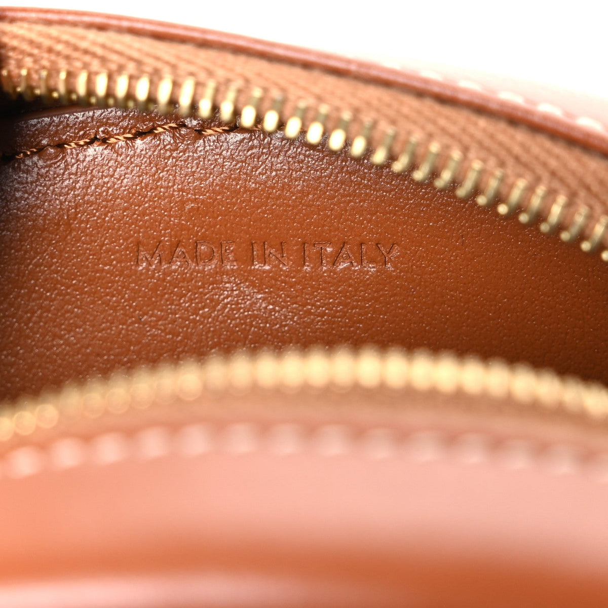 Small Calfskin Crossbody Bag - Tan