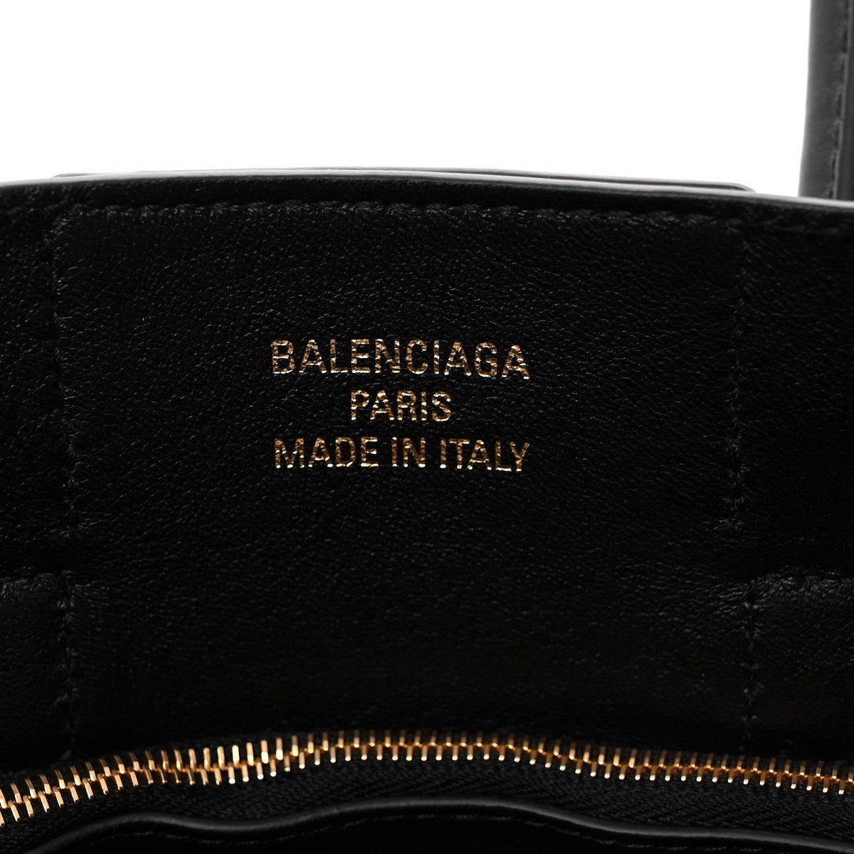 Mini Calfskin Handbag - Black