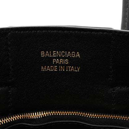 Mini Calfskin Handbag - Black