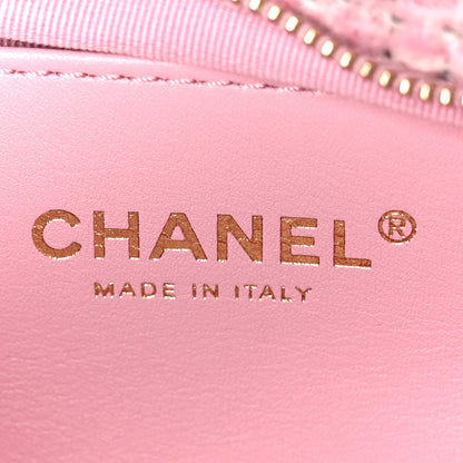 Mini Quilted Handbag - Pink