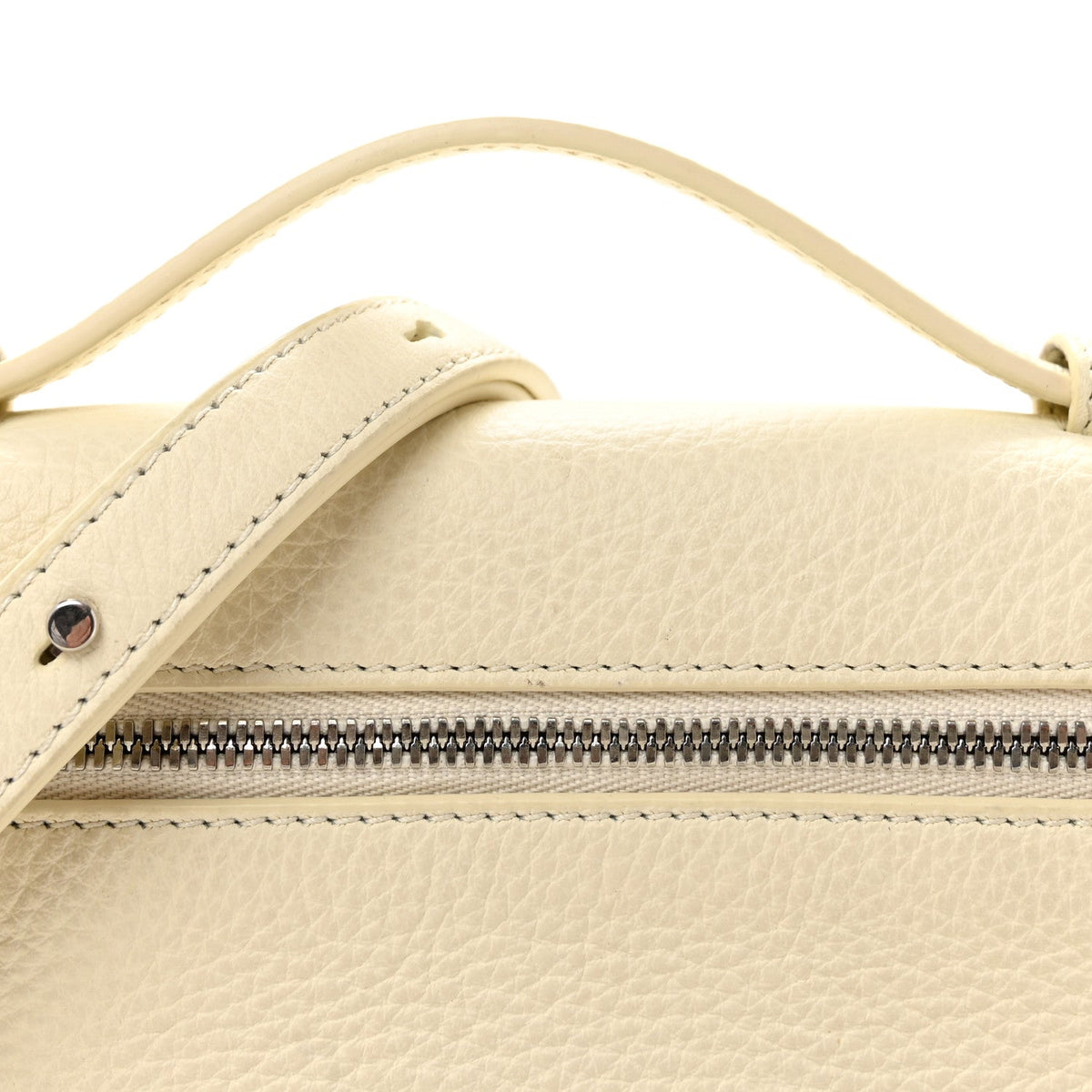 Calfskin Pouch - White