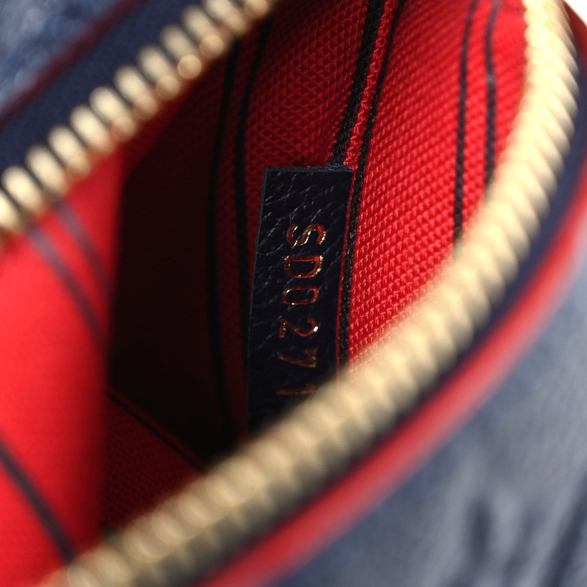 Empreinte Pochette Metis Marine Rouge Handbag