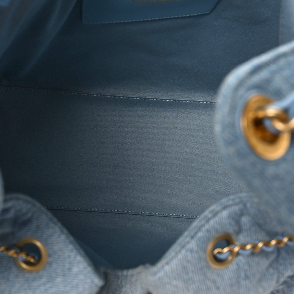 Medium Quilted Handbag - Blue
