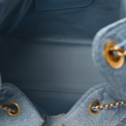 Medium Quilted Handbag - Blue