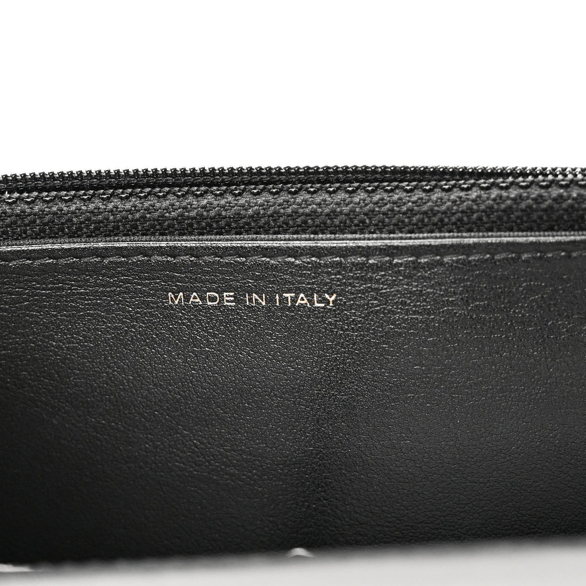 Mini Calfskin Wallet Bag - Black