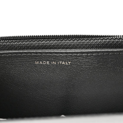 Mini Calfskin Wallet Bag - Black