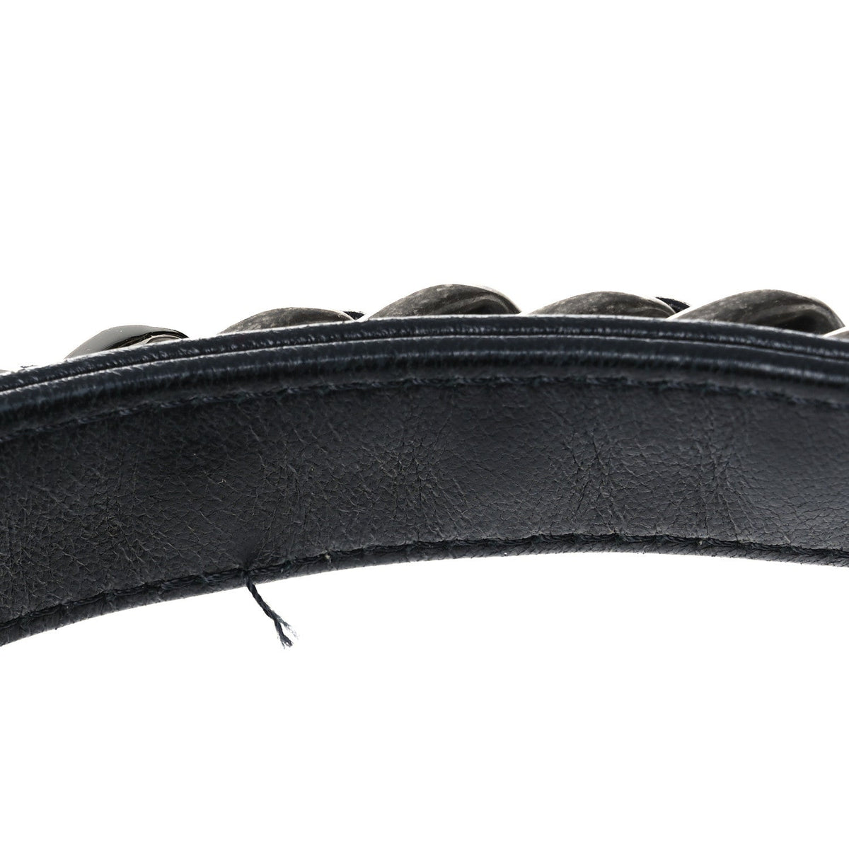 Large Quilted Goatskin Flap Shoulder Bag - Black