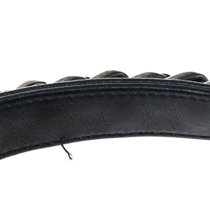 Large Quilted Goatskin Flap Shoulder Bag - Black