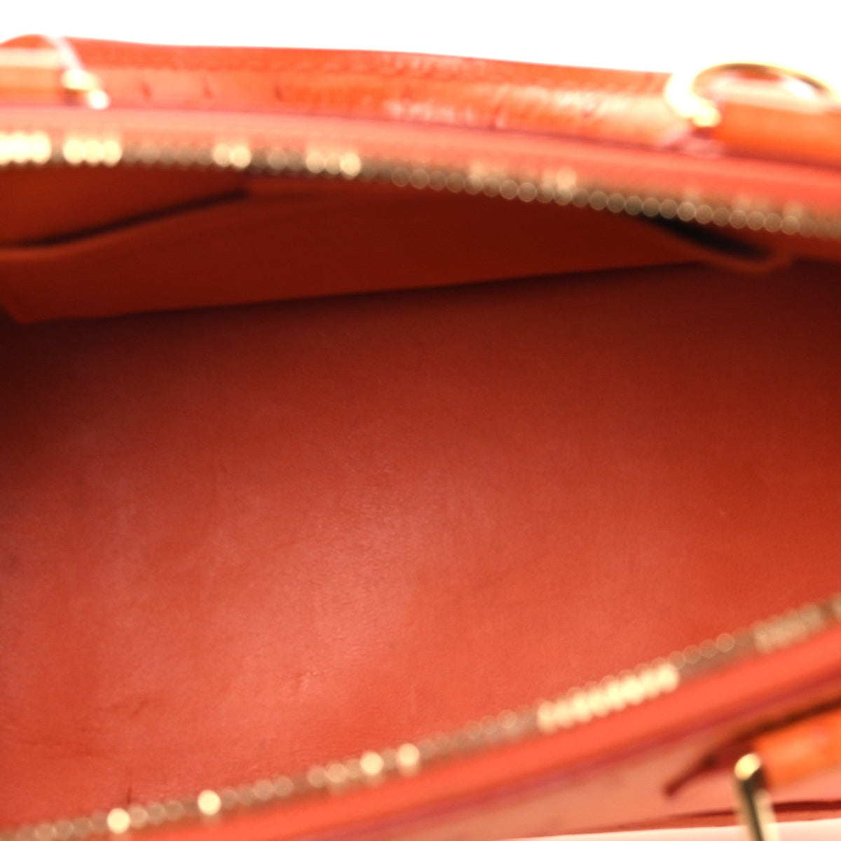Ostrich Alma Bb Piment Handbag