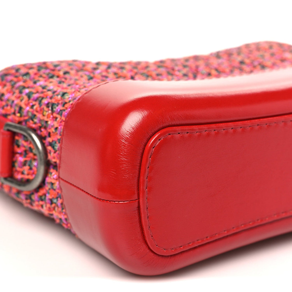 Small Calfskin Hobo Bag - Red