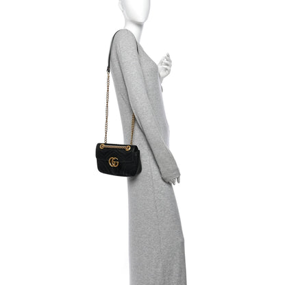 Mini Calfskin Shoulder Bag - Black