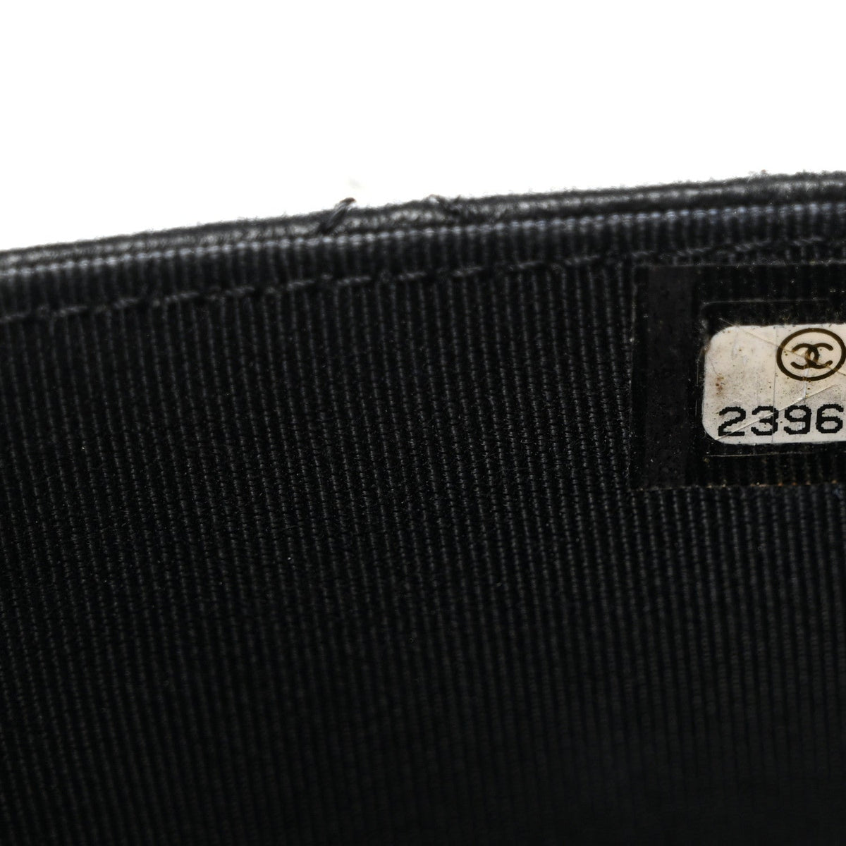 Quilted Lambskin Wallet Bag - Black