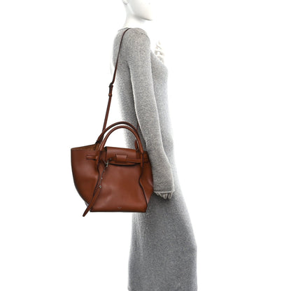 Small Calfskin Handbag - Tan