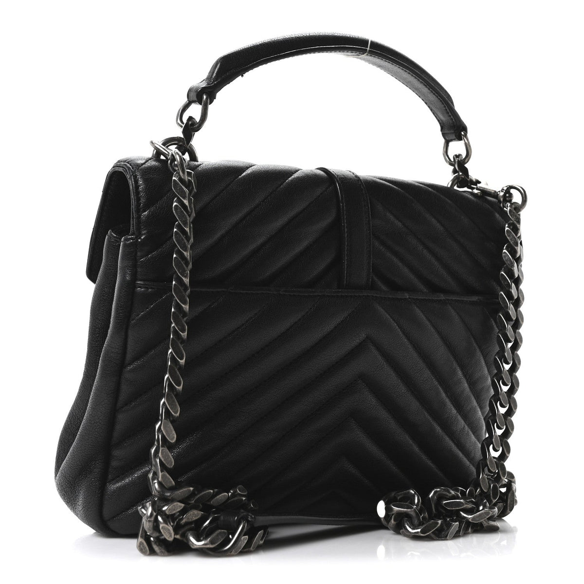 Medium Sheepskin Handbag - Black