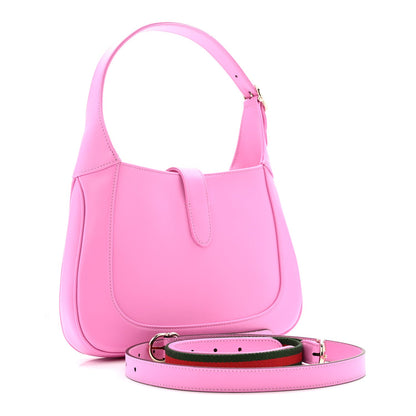 Medium Calfskin Hobo Bag - Pink