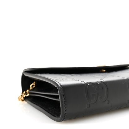 Calfskin Wallet Bag - Black
