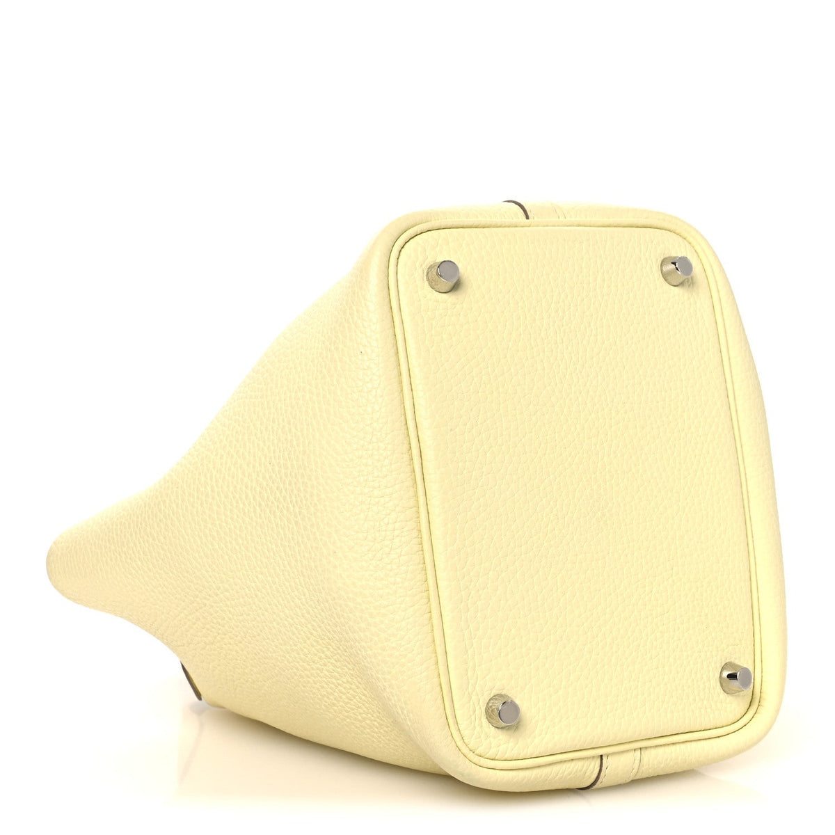 Taurillon Clemence Swift Eclat Picotin L Handbag