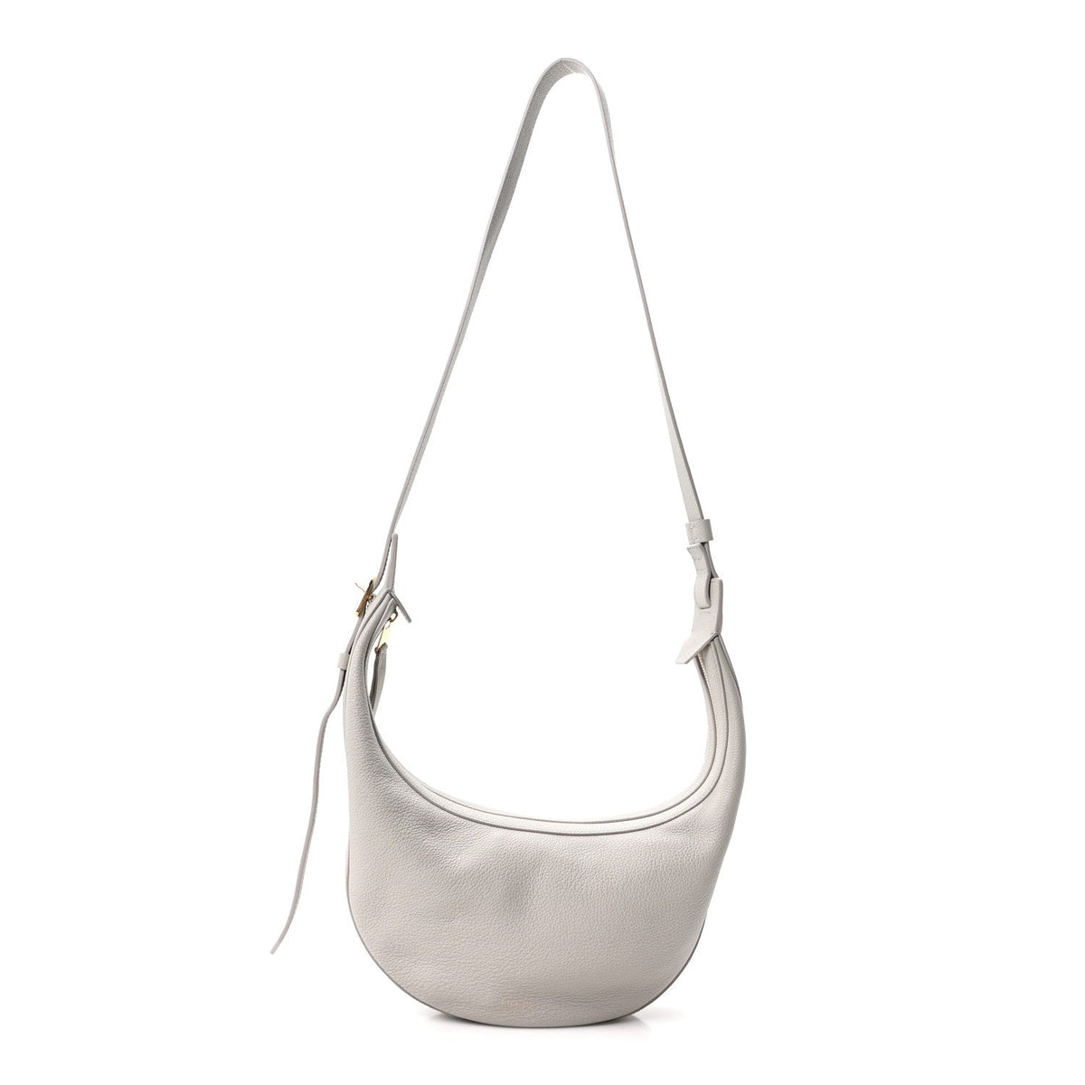 Small Calfskin Crossbody Bag - Grey