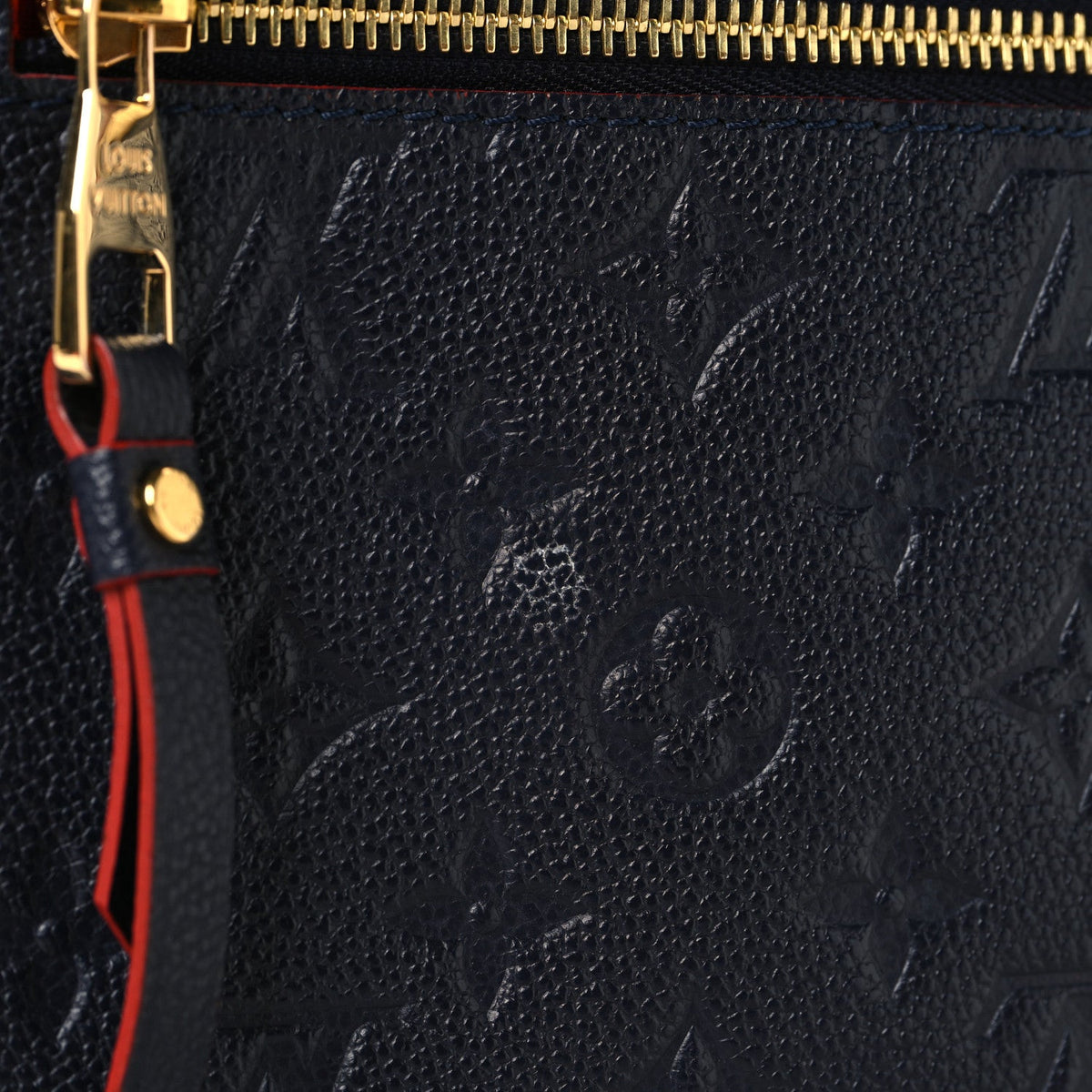 Empreinte Pochette Metis Marine Rouge Handbag