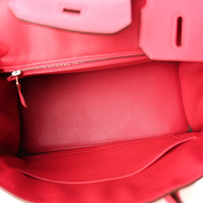 Togo Birkin 30 Rose Extreme Handbag