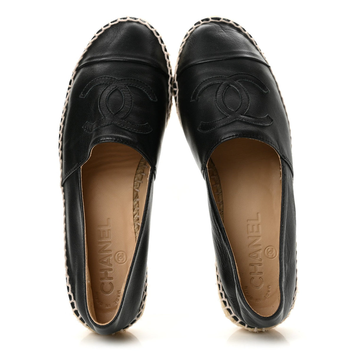 Chanel Lambskin CC Women's Espadrilles