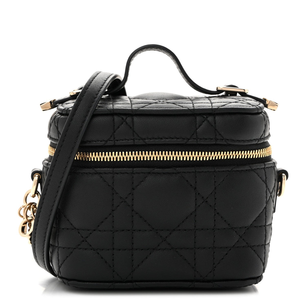 Lambskin Handbag - Black