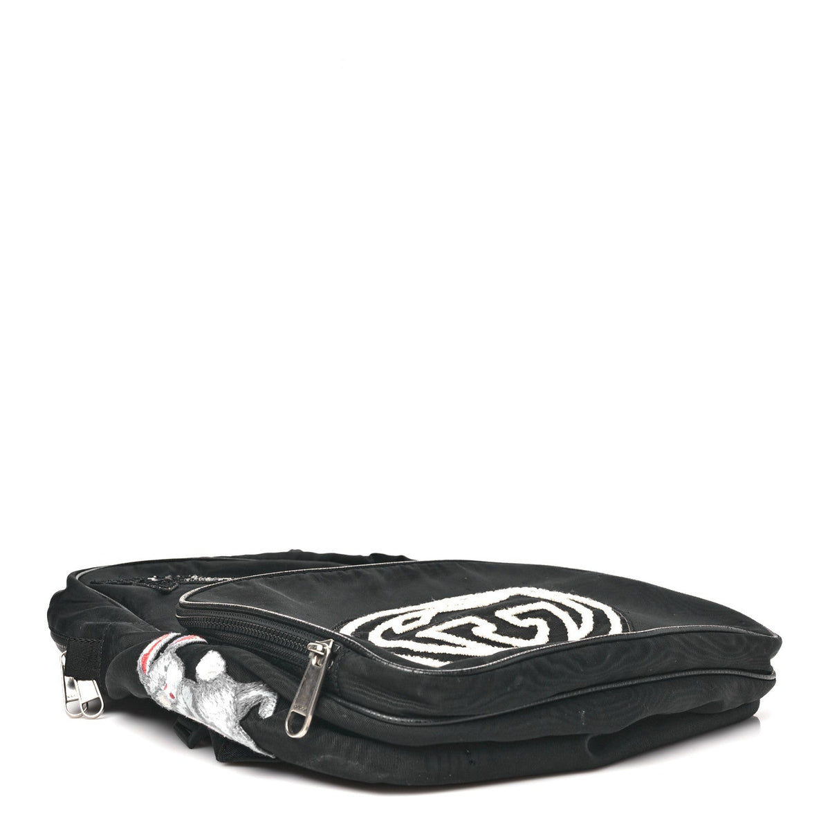 Nylon Backpack - Black