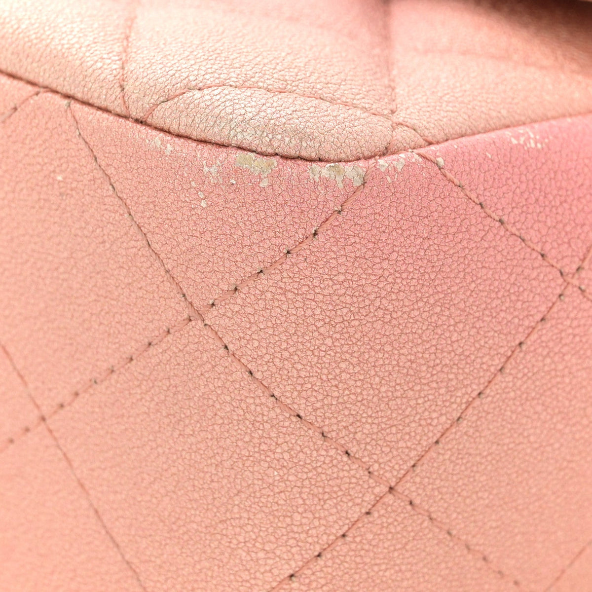 Mini Quilted Lambskin Flap Shoulder Bag - Tan
