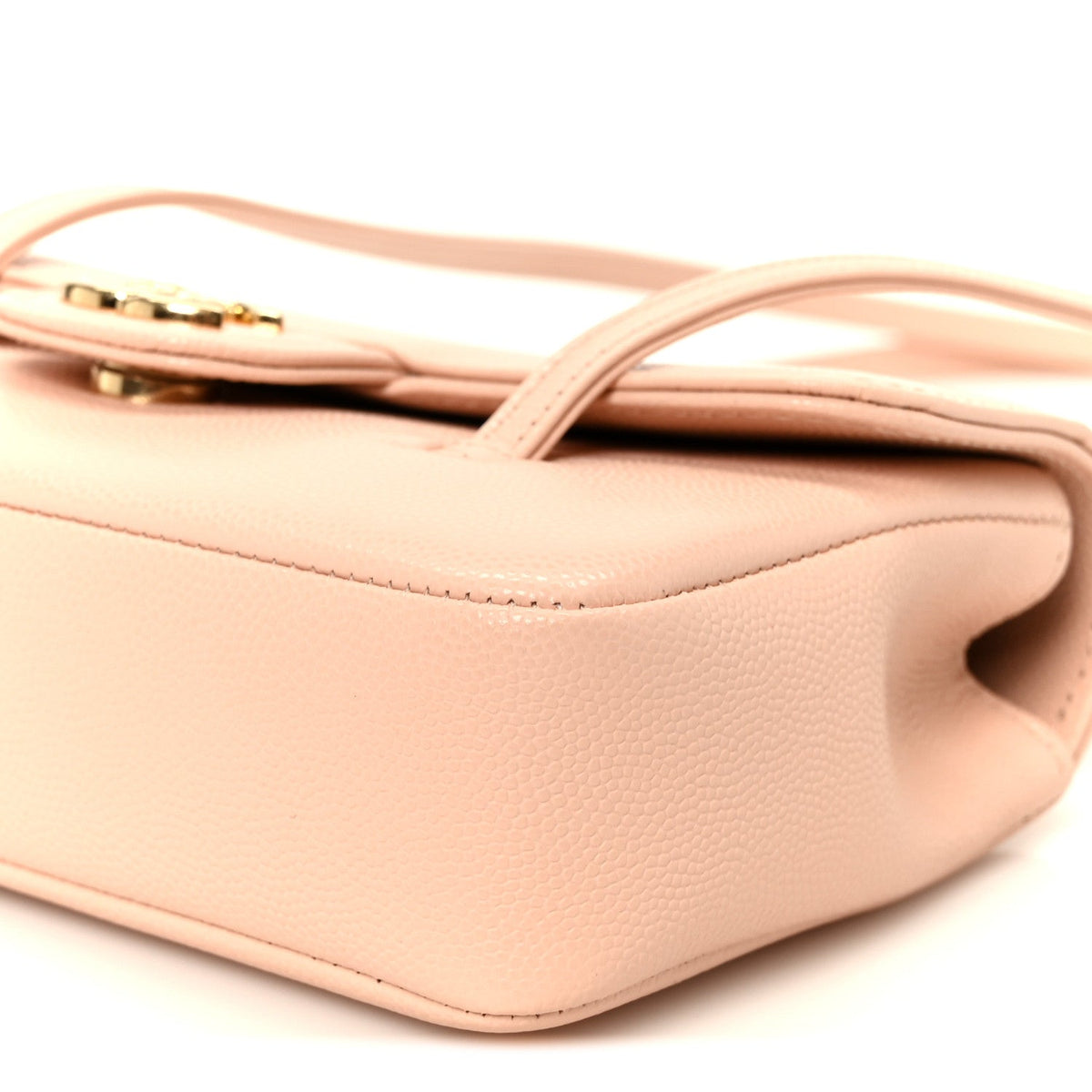 Mini Caviar Shoulder Bag - Pink