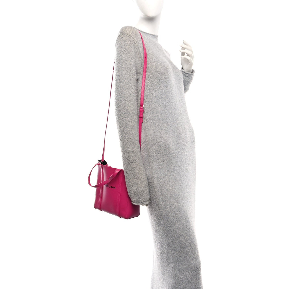 Calfskin Tote Bag - Pink