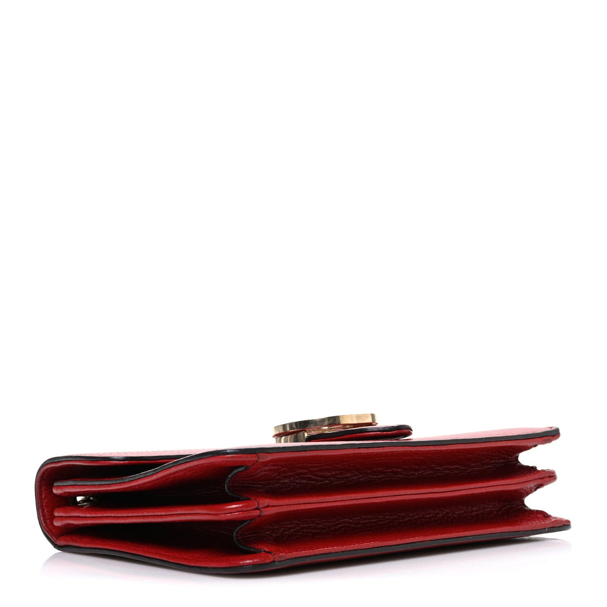 Small Calfskin Shoulder Bag - Red