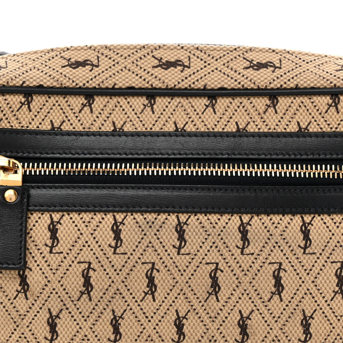 Canvas Crossbody Bag - Beige