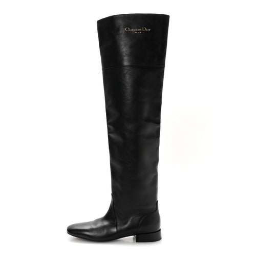 Calfskin D-Town Boots Black