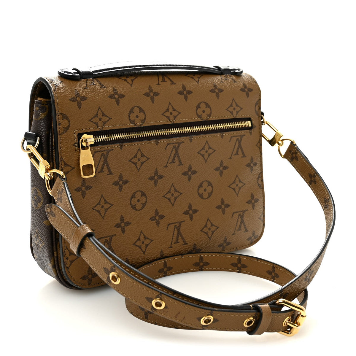 Reverse Monogram Pochette Metis Handbag
