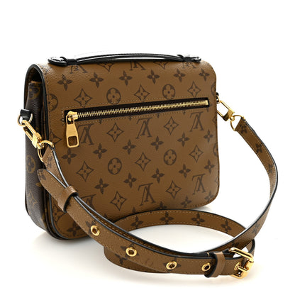 Reverse Monogram Pochette Metis Handbag