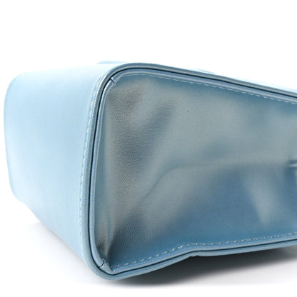 Small Leather Handbag - Blue