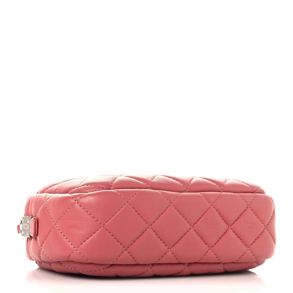 Small Quilted Lambskin Handbag - Pink