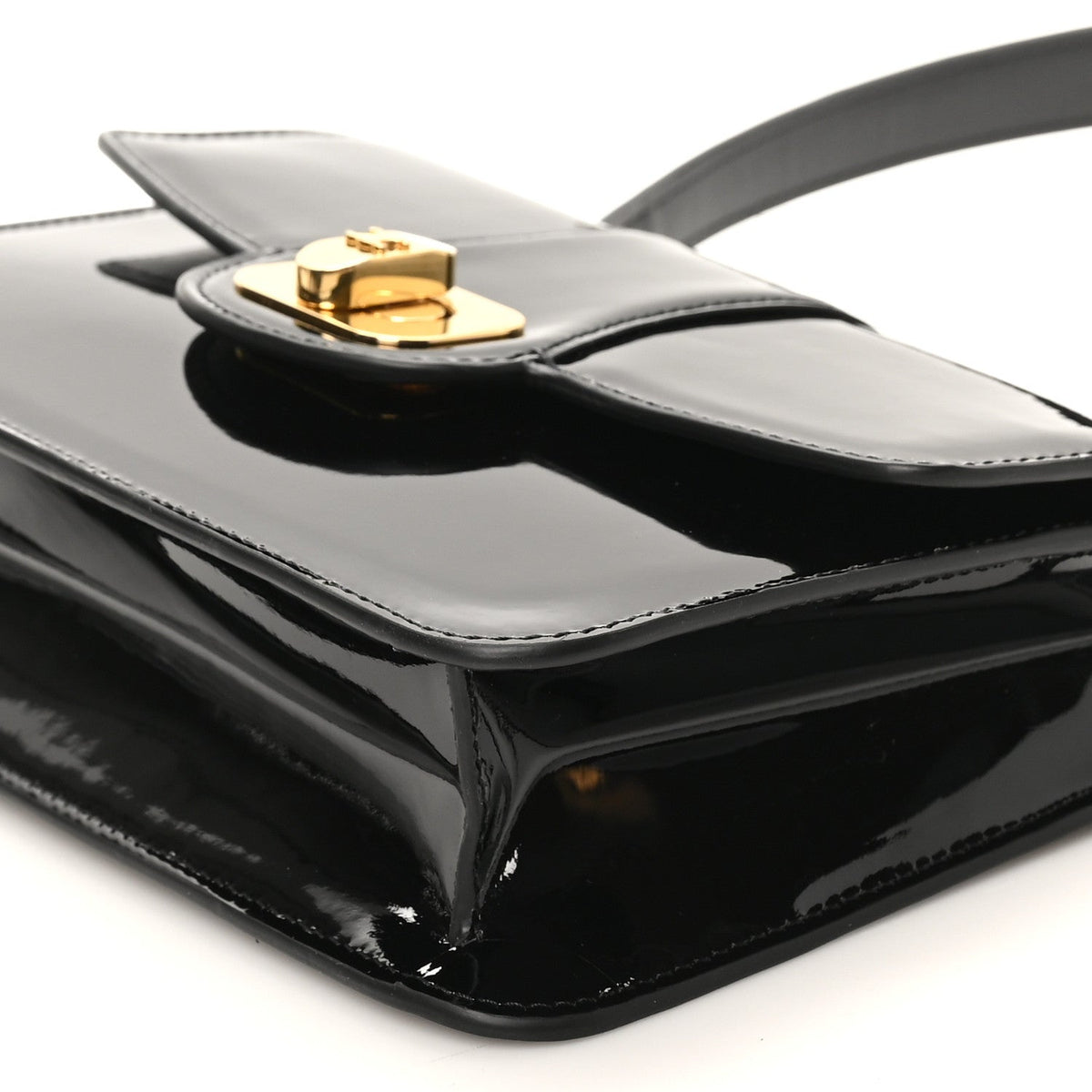 Calfskin Handbag - Black