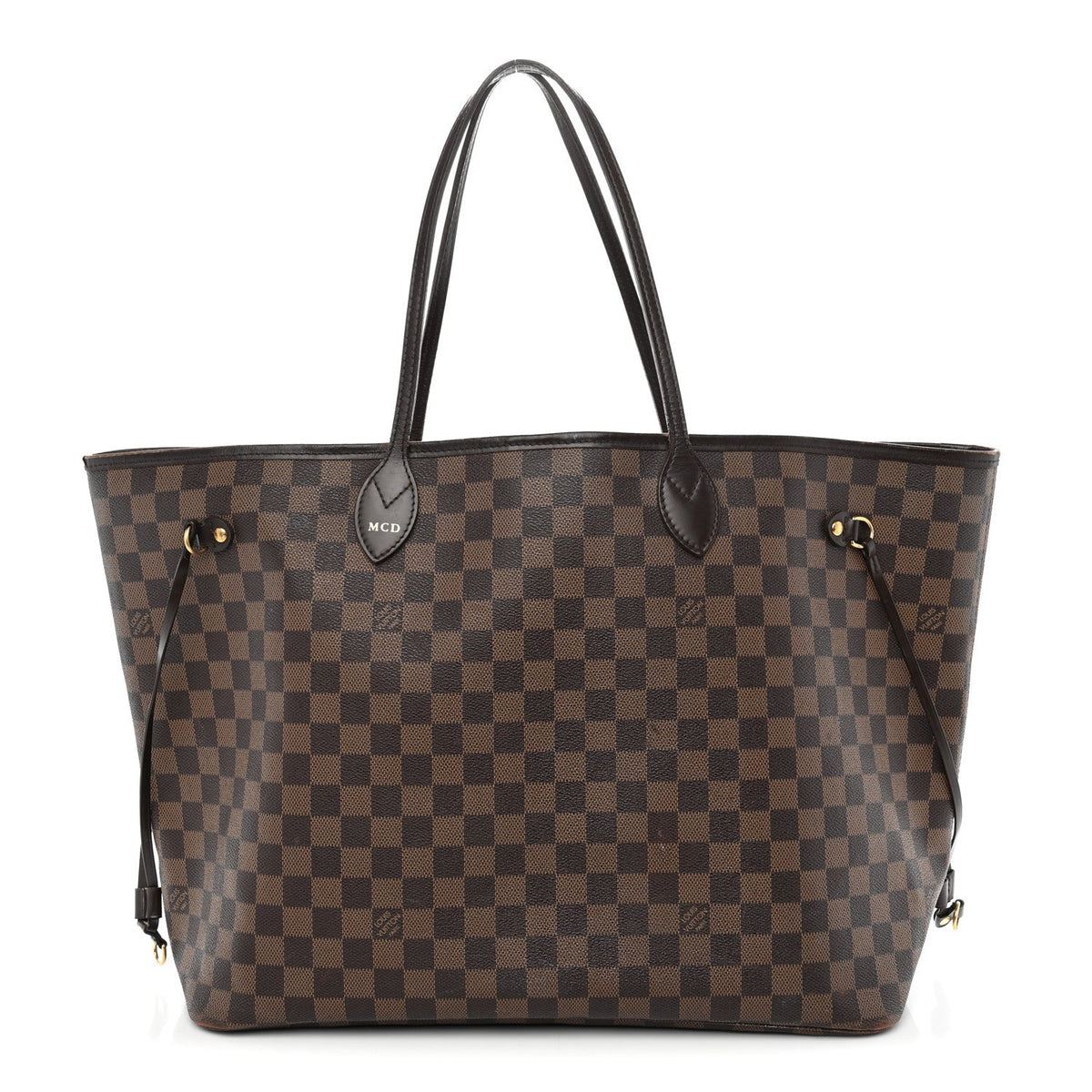 Damier Ebene Neverfull Gm Handbag