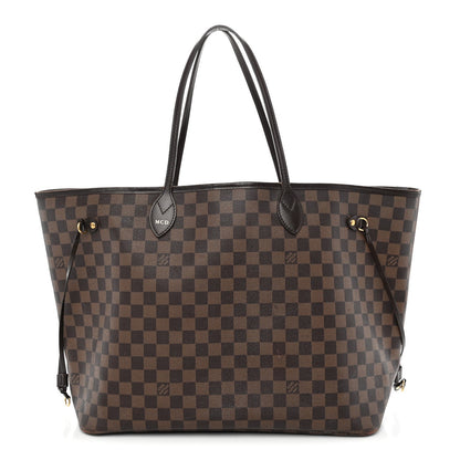 Damier Ebene Neverfull Gm Handbag