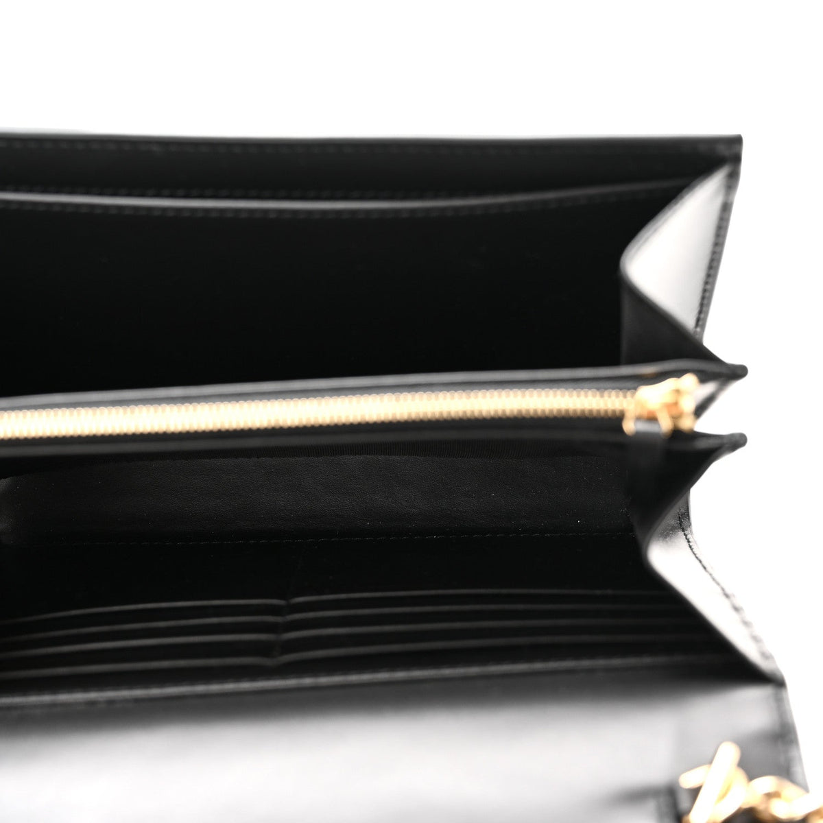 Calfskin Wallet Bag - Black